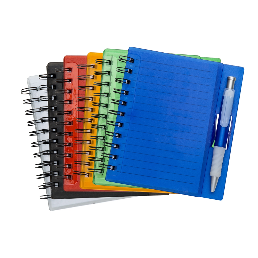 Caderno Plástico com Caneta  11193